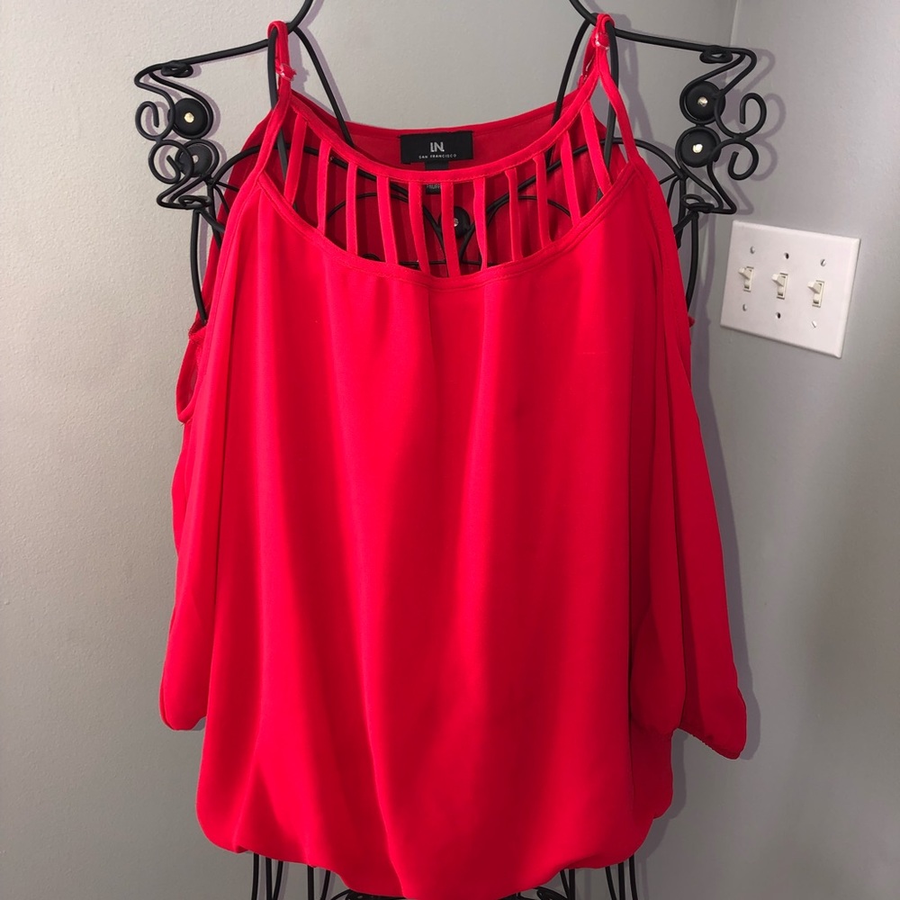 IN Cold Shoulder Top